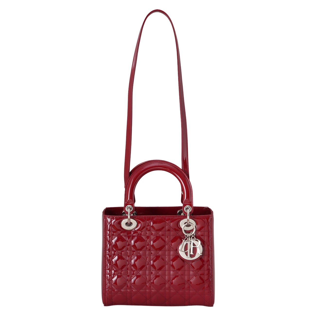 CHRISTIAN DIOR(USED)크리스찬디올 페이던트 레이디디올 미듐